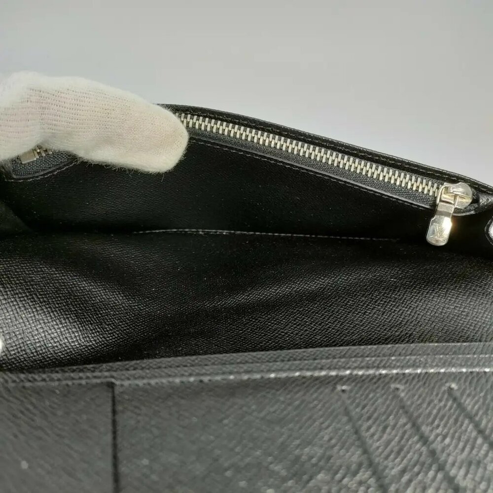 Authentic Louis Vuitton Damier Graphite Portefeuille Brazza Wallet - Picture 7 of 9